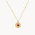 Theiaura Amour Medallion Pendant Necklace