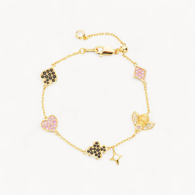 Theiaura Amour Motif Bracelet