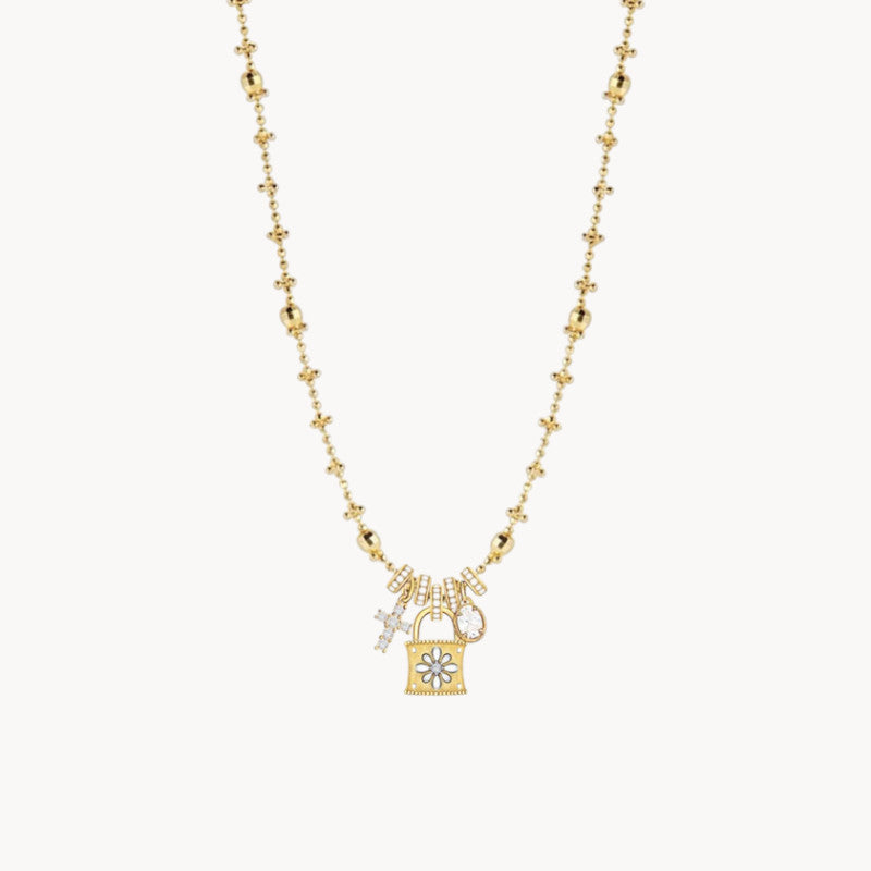 Theiaura Beloved Lock Necklace