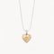 Theiaura Celeste Reversible Heart Pendant Necklace