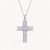 Theiaura Moissanite Cross Pendant Necklace (2 Ct. Tw.)