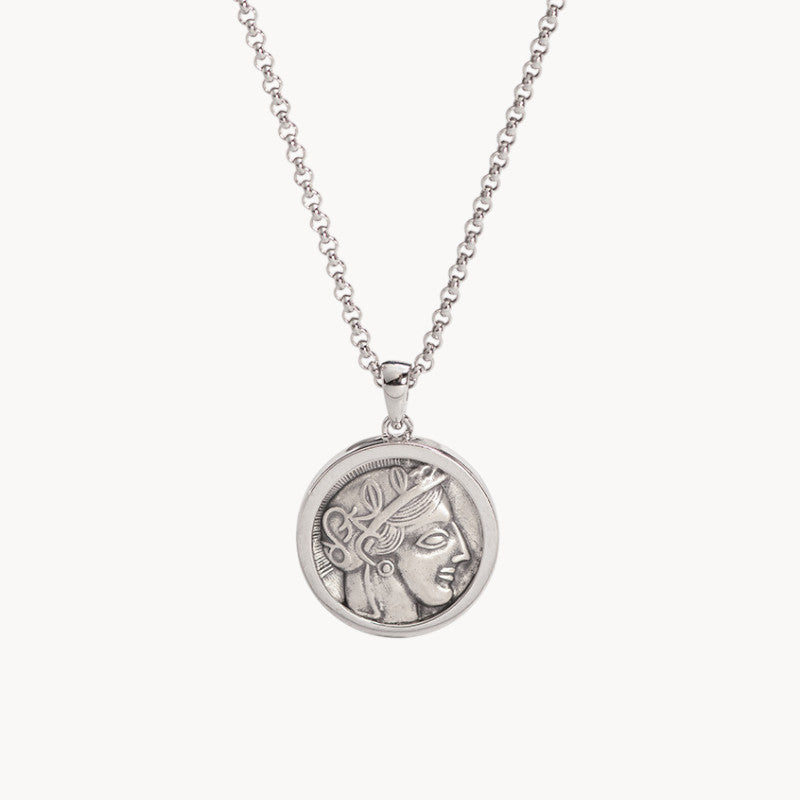 Theiaura Dion Medallion Pendant Necklace - THEIAURA&CO.