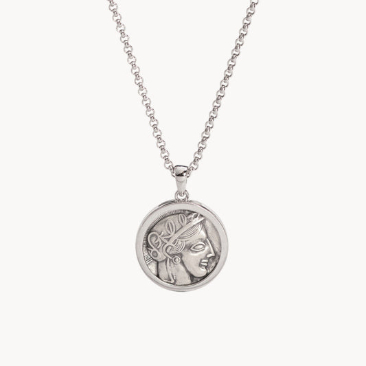 Theiaura Dion Medallion Pendant Necklace - THEIAURA&CO.