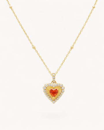 Theiaura Ember Heart Pendant Necklace - THEIAURA&CO.