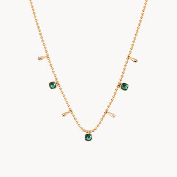 Theiaura Émeraude Muse Necklace - THEIAURA&CO.