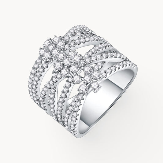 Theiaura Enchanted Bloom Moissanite Ring - THEIAURA&CO.