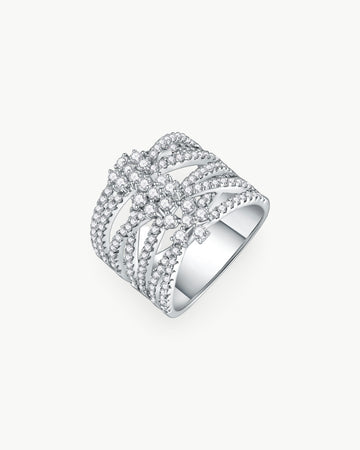 Theiaura Enchanted Bloom Moissanite Ring - THEIAURA&CO.