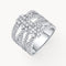Anillo de moissanita Theiaura Chic (2,0 ct. total)
