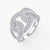 Theiaura Eternal Link Moissanite Ring