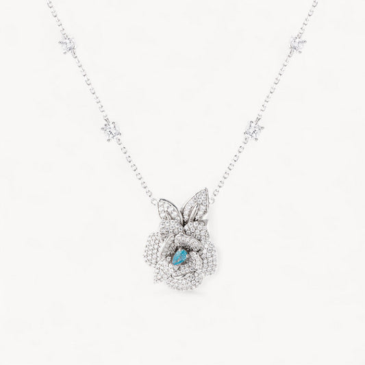 Theiaura Eternal Rose Necklace