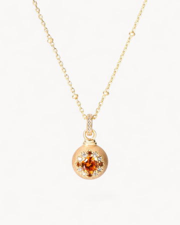 Theiaura Garnet Ember Necklace - THEIAURA&CO.