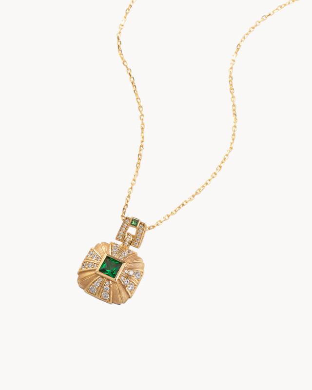 Theiaura Gilded Nova Pendant Necklace - THEIAURA&CO.