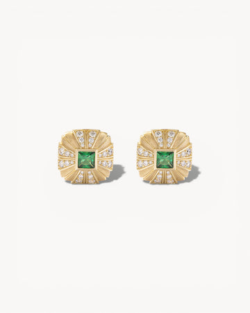 Theiaura Gilded Nova Stud Earrings - THEIAURA&CO.