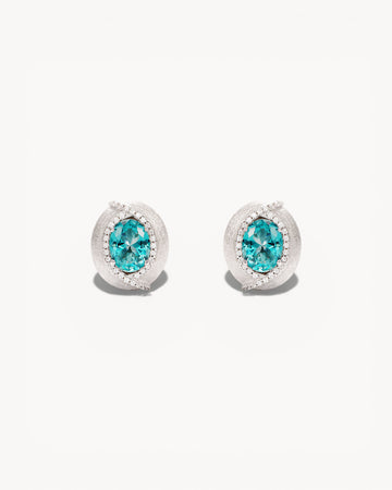 Theiaura Gleam Halo Stud Earrings - THEIAURA&CO.