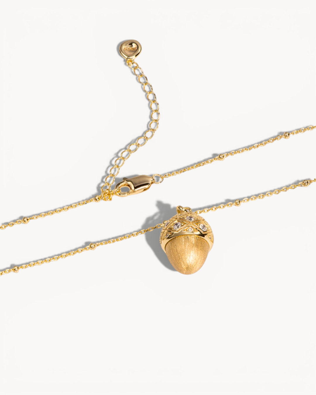 Theiaura Golden Acorn Pendant Necklace - THEIAURA&CO.