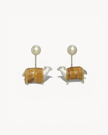 Theiaura Golden Fleece Earrings - THEIAURA&CO.