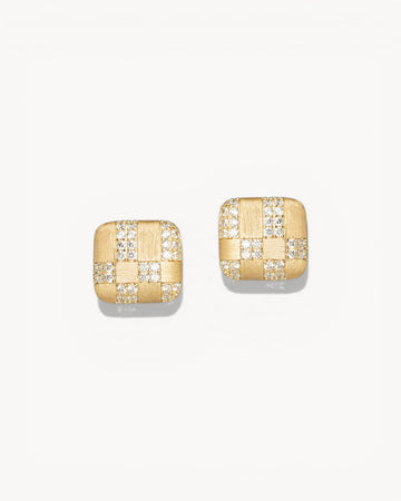 Theiaura Lattice Glow Stud Earrings - THEIAURA&CO.