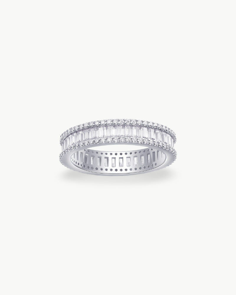 Theiaura Luxe Emerald Cut Moissanite Ring - THEIAURA&CO.