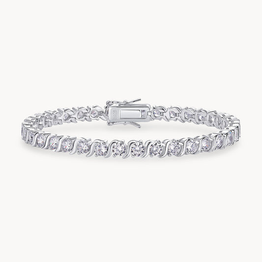 Theiaura Luxe Moissanite Tennis Bracelet - THEIAURA&CO.