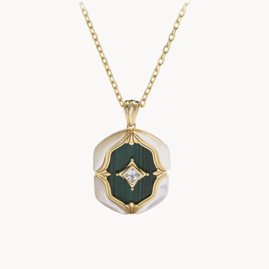 Theiaura Verde Grace Pendant Necklace