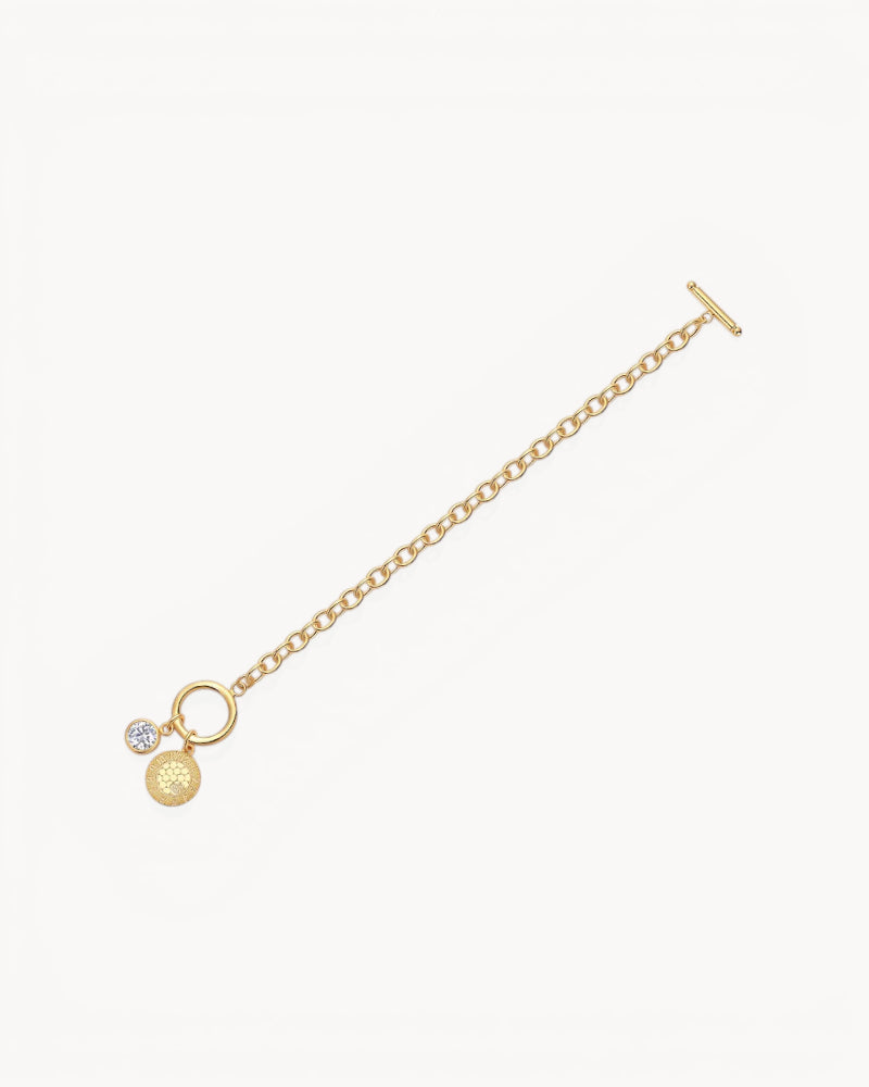 Theiaura Moissanite Chain Bracelet - THEIAURA&CO.
