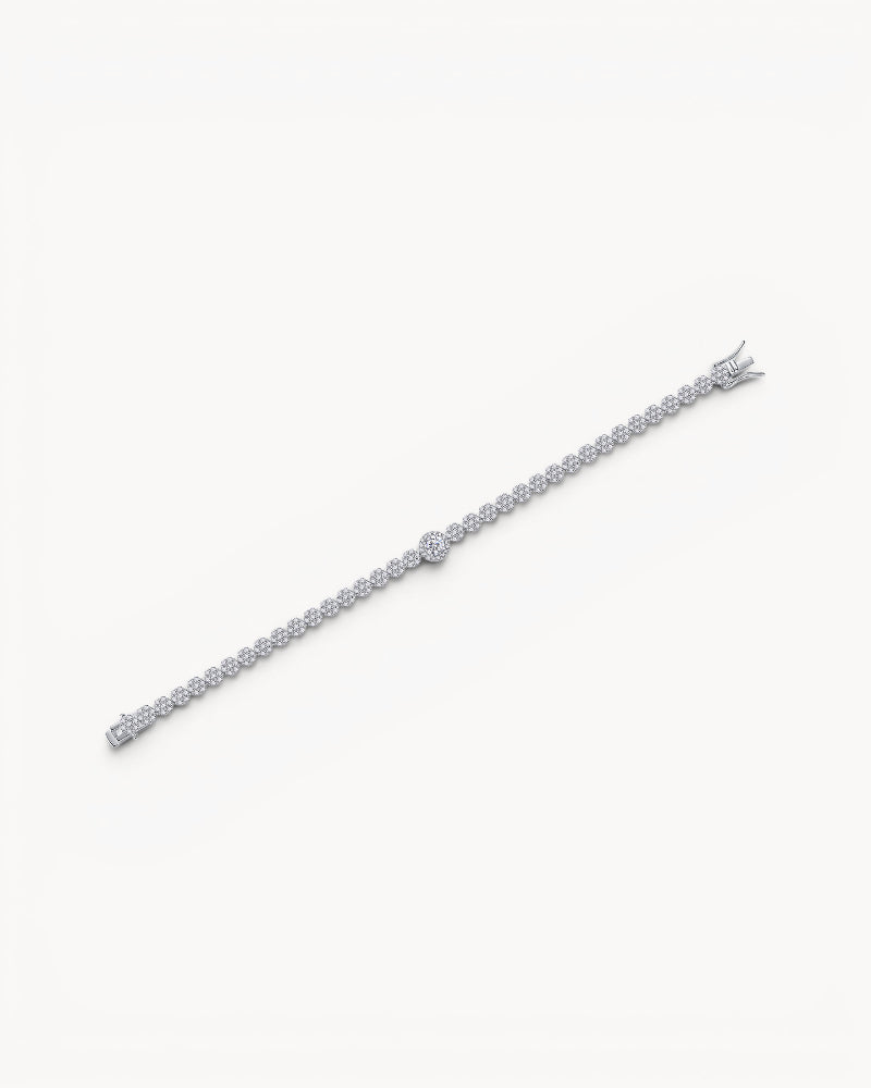 Theiaura Moissanite Tennis Bracelet - THEIAURA&CO.
