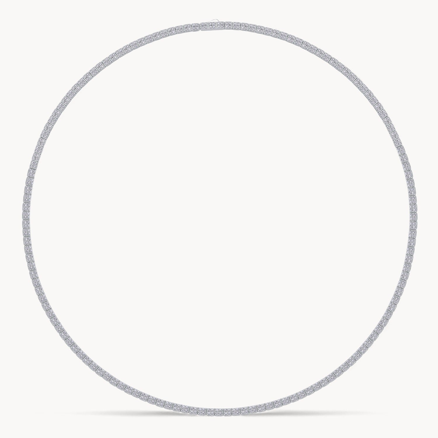 Theiaura Moissanite Tennis Necklace (4.2 - 5.2 Ct. Tw.) - THEIAURA&CO.