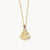Theiaura Noel Tree Pendant Necklace