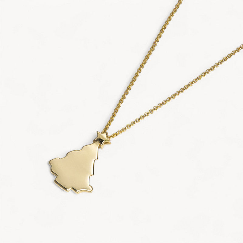 Theiaura Noel Tree Pendant Necklace - THEIAURA&CO.