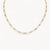 Theiaura Paperclip Moissanite Chain Necklace (7.8 Ct. Tw.)