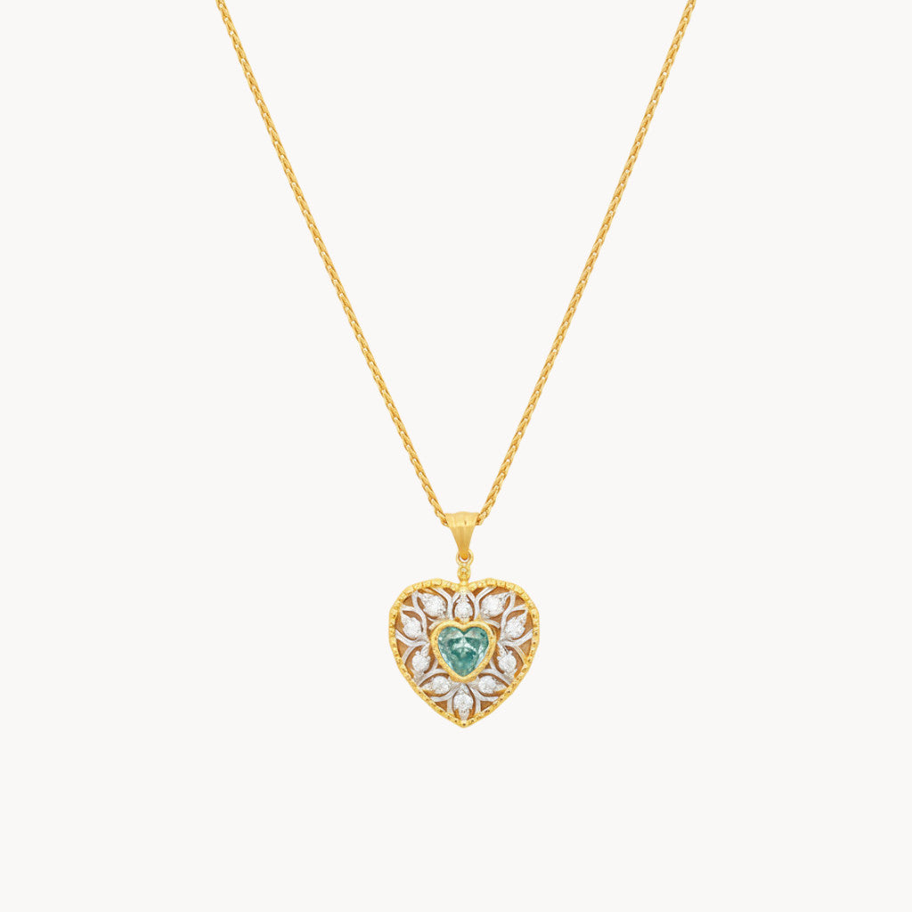 Theiaura Paraiba d'Amour Pendant Necklace