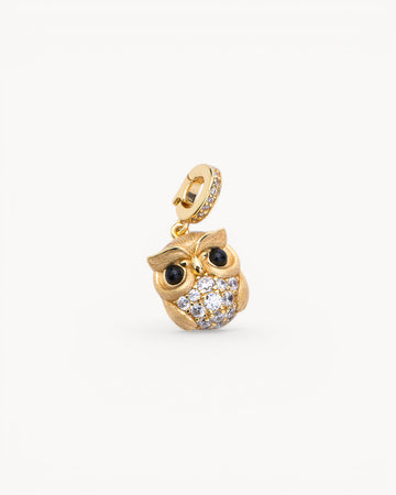Theiaura Guardian Owl Charm - THEIAURA & CO.