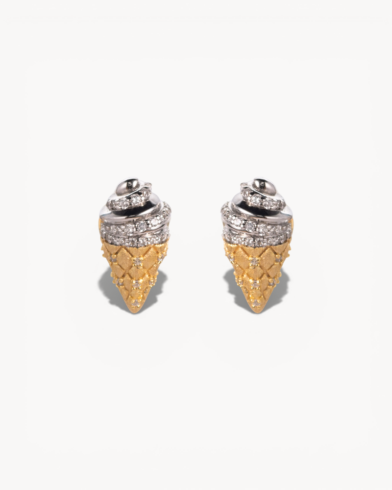 Theiaura Gelato d’Or Stud Earrings - THEIAURA&CO.