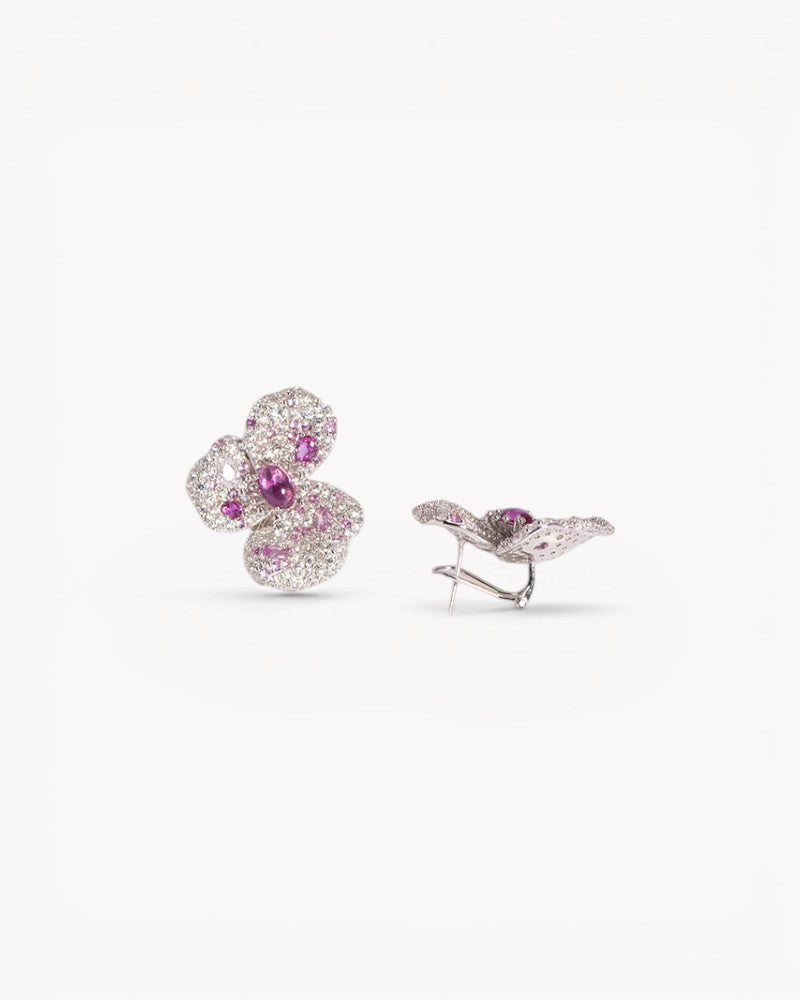 Theiaura Pink Bloom Earrings - THEIAURA&CO.
