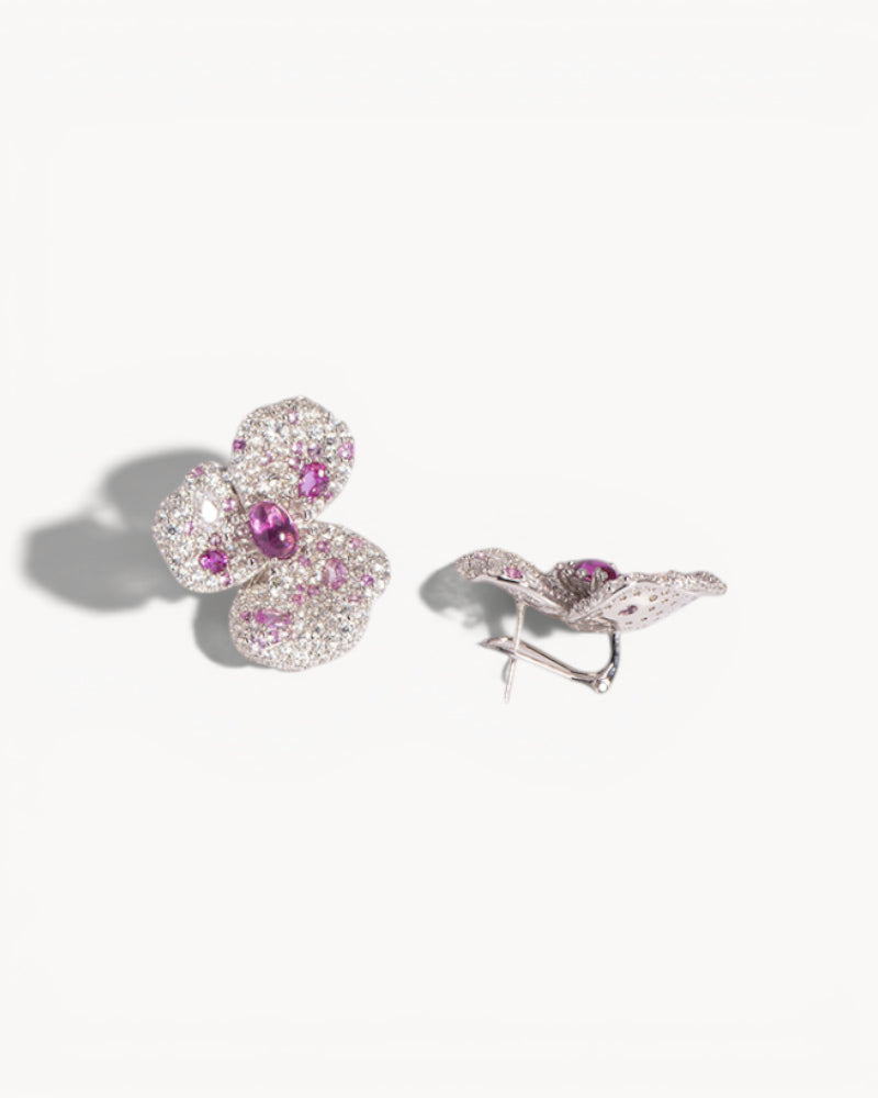 Theiaura Pink Bloom Earrings - THEIAURA&CO.