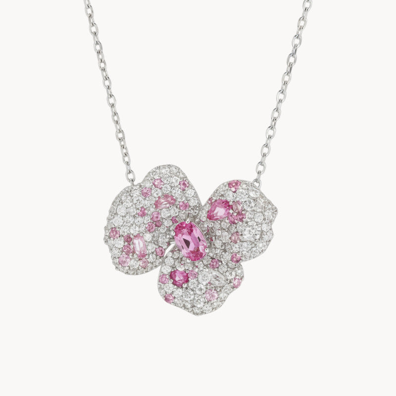Theiaura Pink Bloom Necklace - THEIAURA&CO.