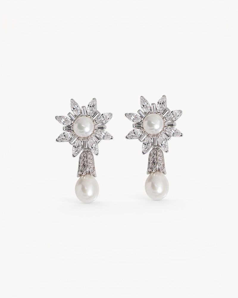 Theiaura Soleil de Perle Drop Earrings - THEIAURA&CO.