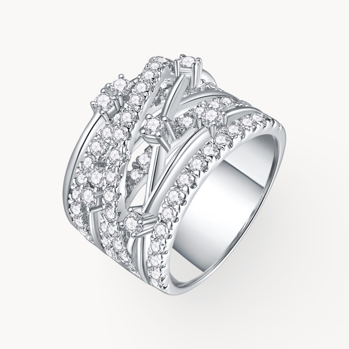 Theiaura Starry Voyage Moissanite Ring - THEIAURA&CO.