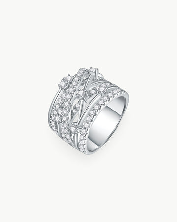 Theiaura Starry Voyage Moissanite Ring - THEIAURA&CO.