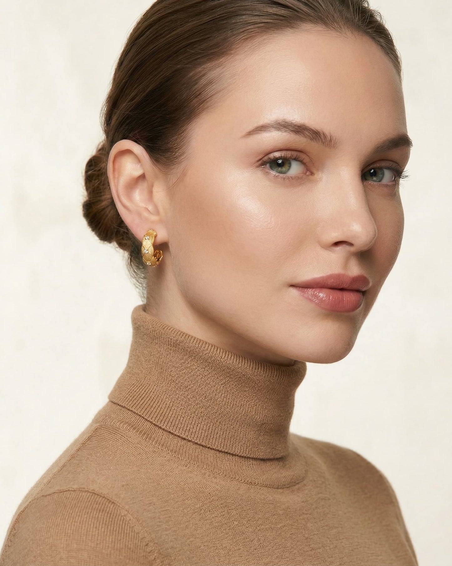 Theiaura Tressé d’Or Hoop Earrings - THEIAURA&CO.