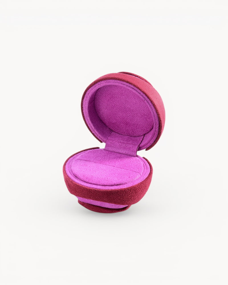 Theiaura Velvet Tennis Ball Ring Box - THEIAURA & CO.