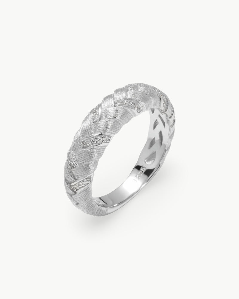 Theiaura Woven Wheat Ring - THEIAURA&CO.