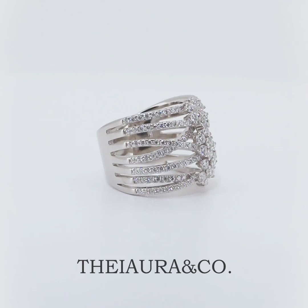 Theiaura Enchanted Bloom Moissanite Ring - THEIAURA&CO.