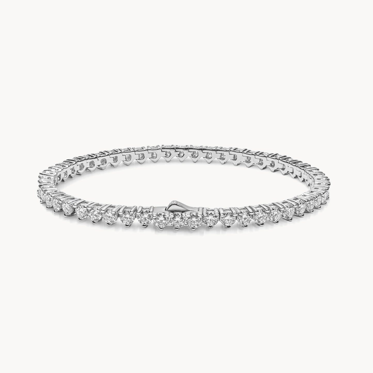 Theiaura 3-Prong Moissanite Tennis Bracelet - THEIAURA&CO.