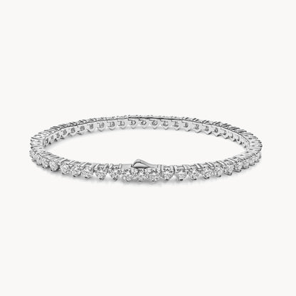 Theiaura 3-Prong Moissanite Tennis Bracelet - THEIAURA&CO.