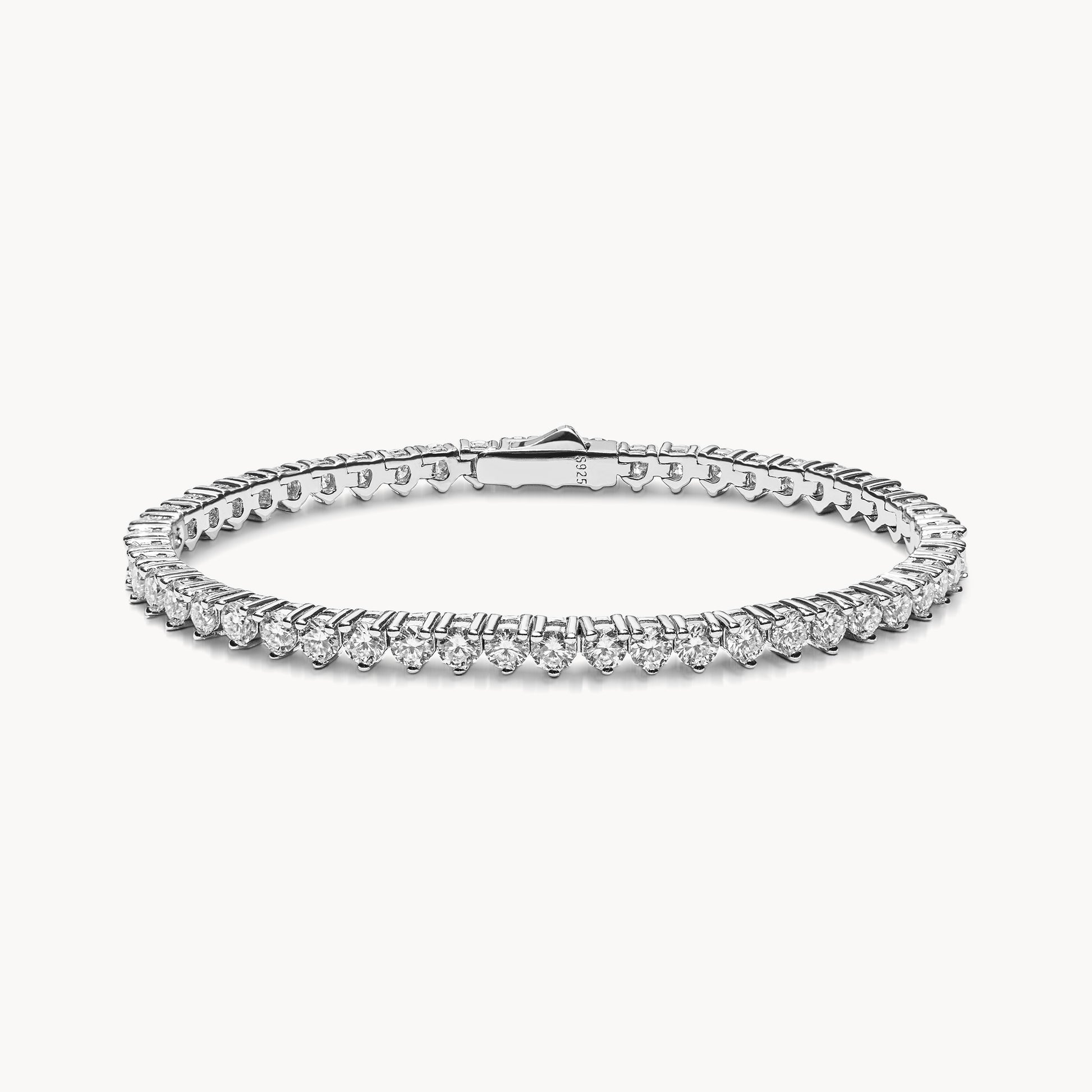 Theiaura 3-Prong Moissanite Tennis Bracelet - THEIAURA&CO.