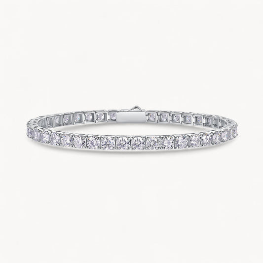 Theiaura 4-Prong Moissanite Tennis Bracelet (11.4 - 13.2 Ct. Tw.) - THEIAURA&CO.