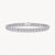 Theiaura 4-Prong Moissanite Tennis Bracelet (11.4 - 13.2 Ct. Tw.)