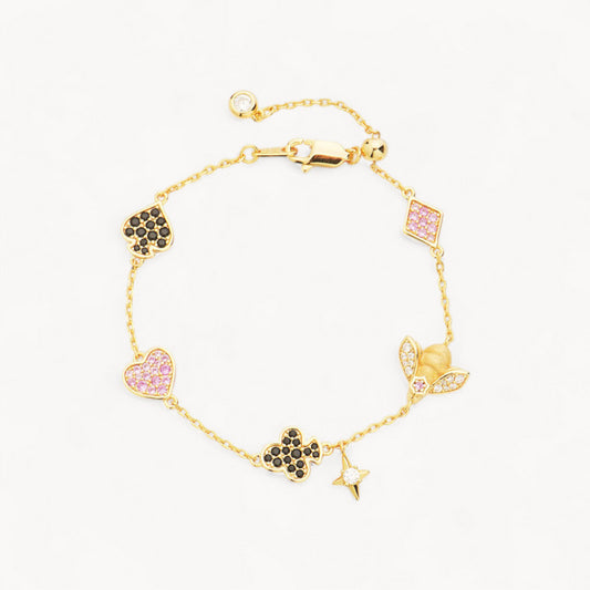 Theiaura Amour Motif Bracelet