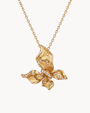 Theiaura Aurielle Butterfly Pendant Necklace - THEIAURA & CO.